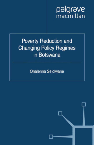 Poverty Reduction and Changing Policy Regimes in Botswana