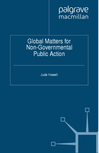 Global Matters for Non-Governmental Public Action
