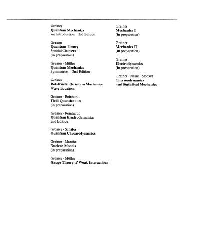 Quantum mechanics: Symmetries