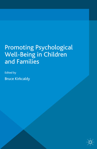 Promoting Psychological Well-Being in Children and Families