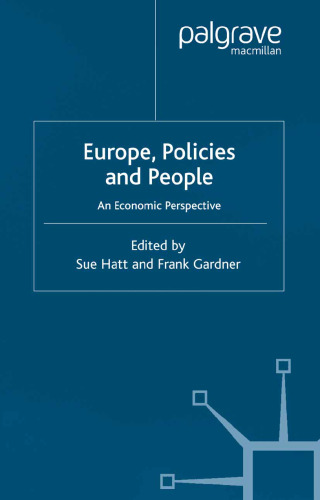 Europe, Policies and People: An Economic Perspective
