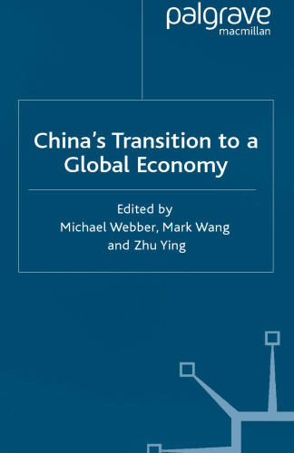 China’s Transition to a Global Economy
