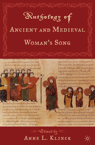 An Anthology of Ancient and Medieval Woman’s Song