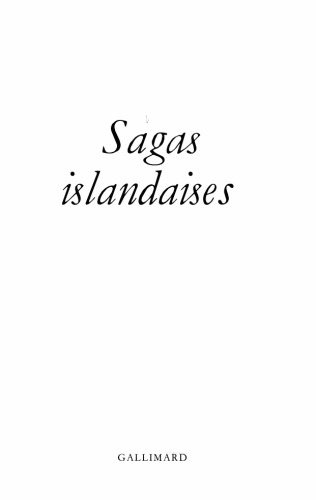 Sagas Islandaises