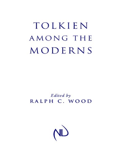 Tolkien among the Moderns