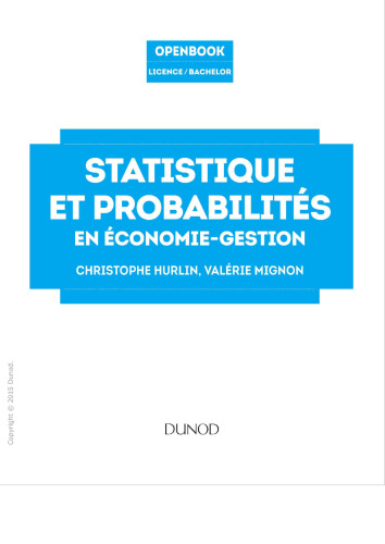 Statistique et probabilités en économie-gestion