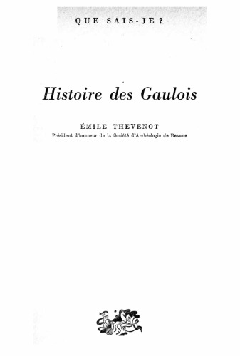 Histoire des Gaulois
