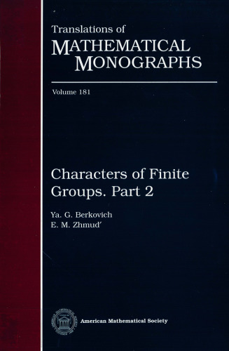 Characters of Finite Groups. Part 2