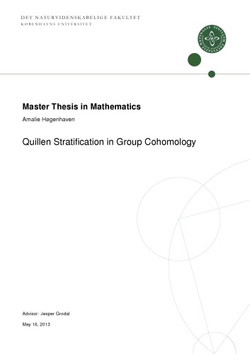 Quillen Stratification in Group Cohomology [Master thesis]