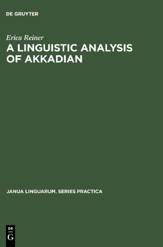 A Linguistic Analysis of Akkadian
