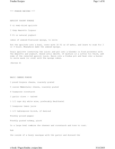 The 125 best fondue recipes