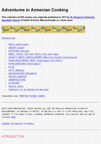 Adventures in Armenian cooking