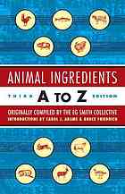 Animal ingredients A to Z