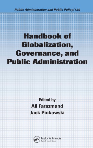Handbook of Globalization, Governance, and Public Administration