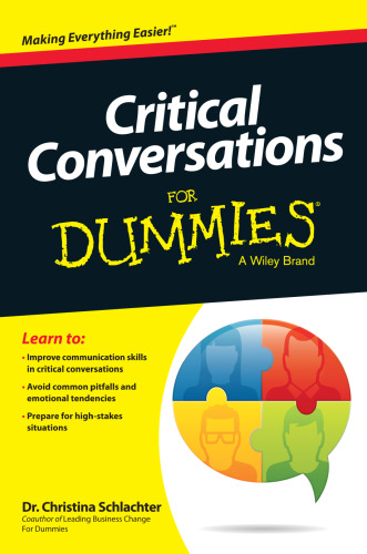 Critical conversations for dummies