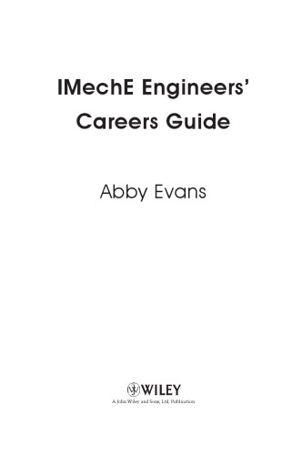 IMechE engineers' careers guide