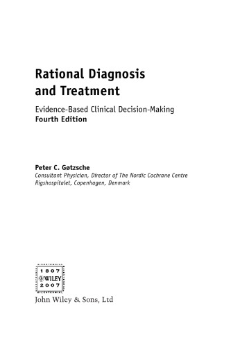 Rational diagnosis and treatment : evidence-based clinical decision-making