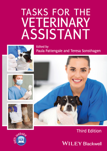 Tasks for the veterinary assistant