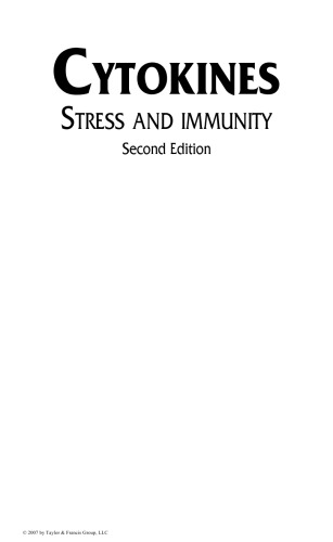 Cytokines : stress and immunity