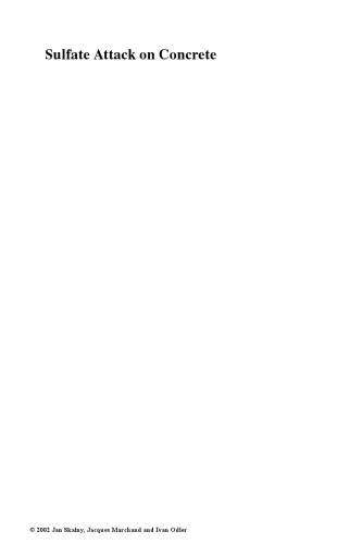 Sulfate attack on concrete