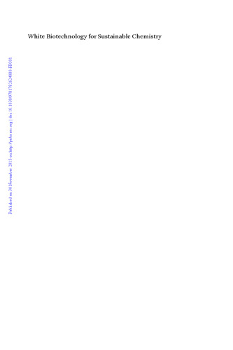 White biotechnology for sustainable chemistry