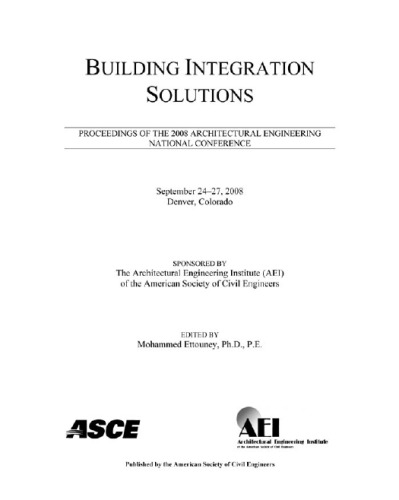 AEI 2008: Building INtegration Solutions