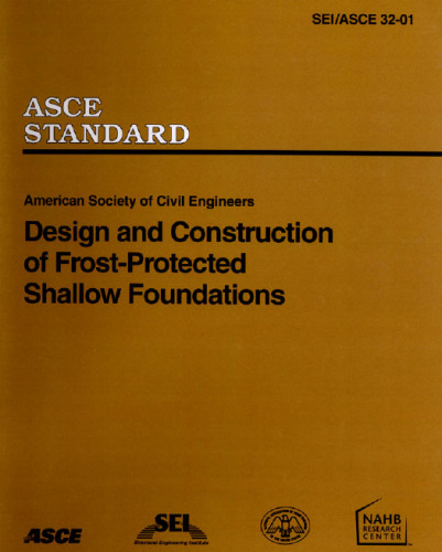 Design and construction of frost-protected shallow foundations