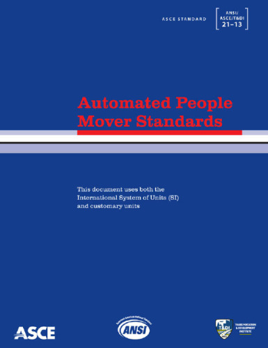 Automated people mover standards