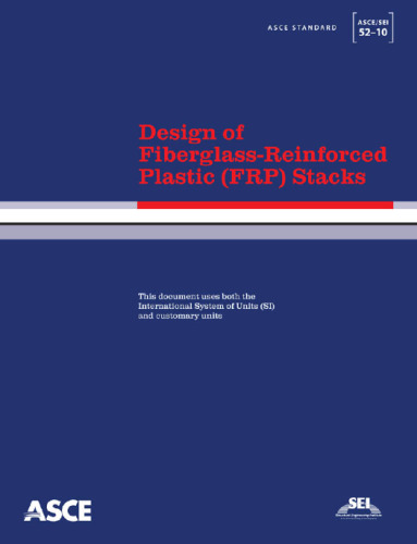 Design of fiberglass-reinforced plastic (FRP) stacks (FRP) Stacks
