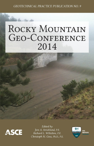 Rocky Mountain Geo-Conference 2014 : proceedings of the 2014 Rocky Mountain Geo-Conference, November 7, 2014, Lakewood, Colorado