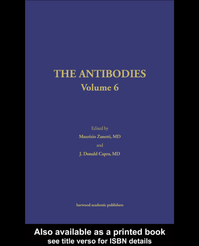 The antibodies. / Volume 6