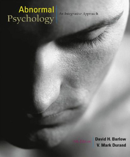 Abnormal psychology : an integrative approach