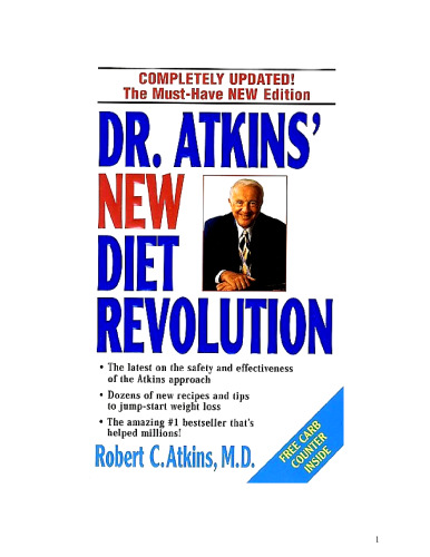 Dr. Atkins' new diet revolution