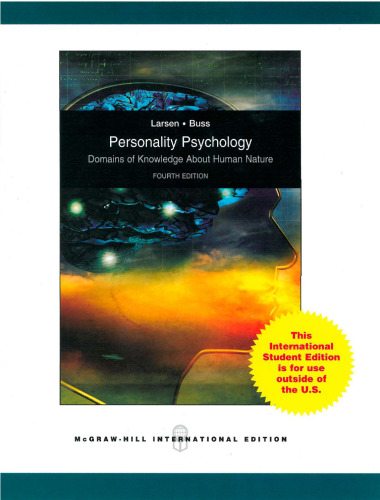 Personality psychology : domains of knowledge about human nature
