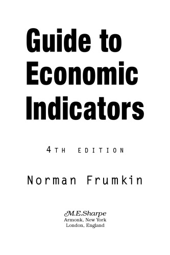 Guide to Economic Indicators