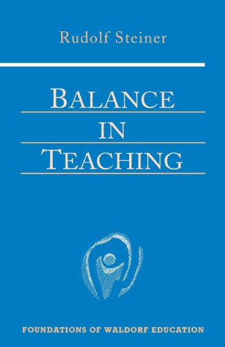 Balance in teaching : Stuttgart September 15-22, 1920 and October 15-16, 1923
