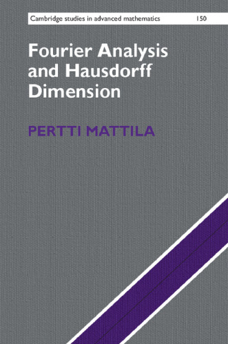 Fourier analysis and Hausdorff dimension