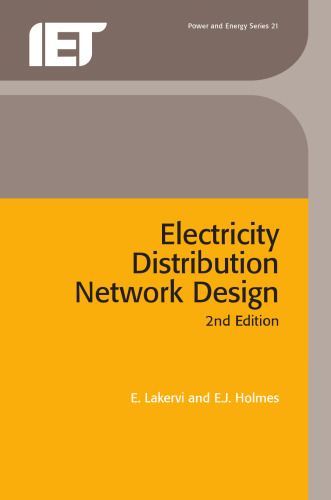 Electricity distribution network design