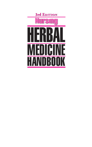 Nursing Herbal Medicine Handbook