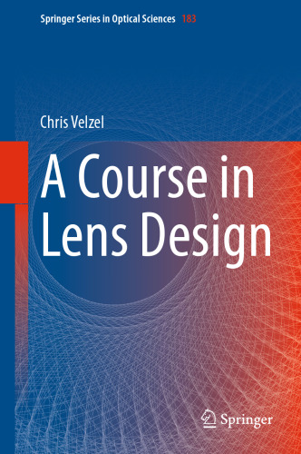 A course in lens design