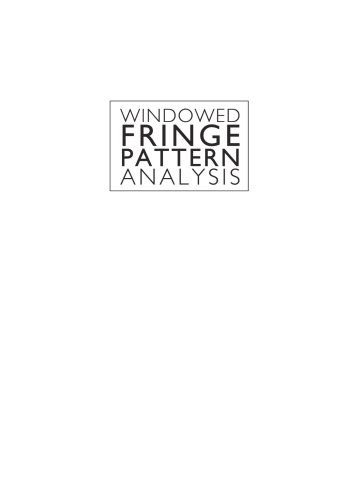 Windowed fringe pattern analysis