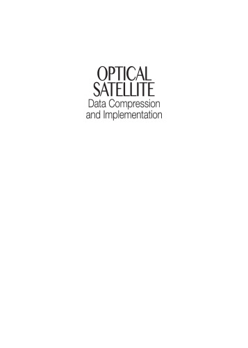 Optical satellite data compression and implementation
