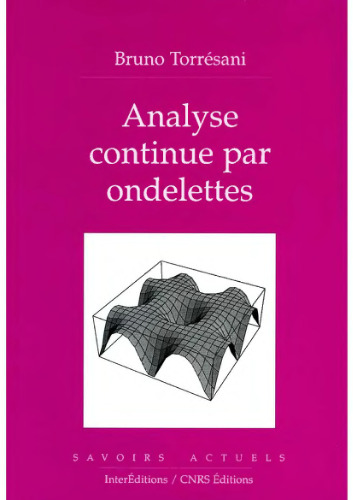Analyse continue par ondelettes