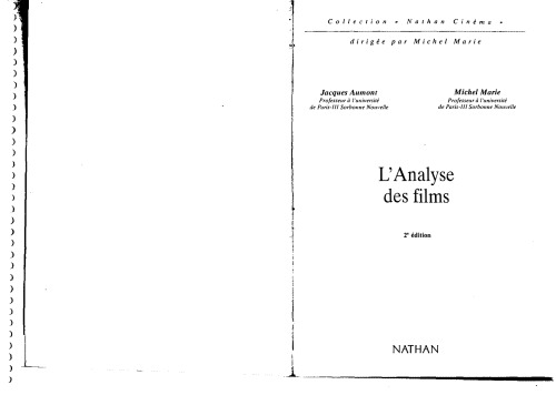 L'analyse des films
