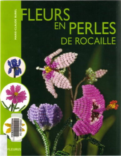 fleurs en perles de rocaille
