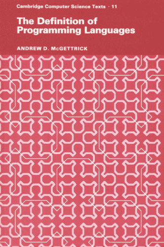 Introduction Definition of Programming Languages