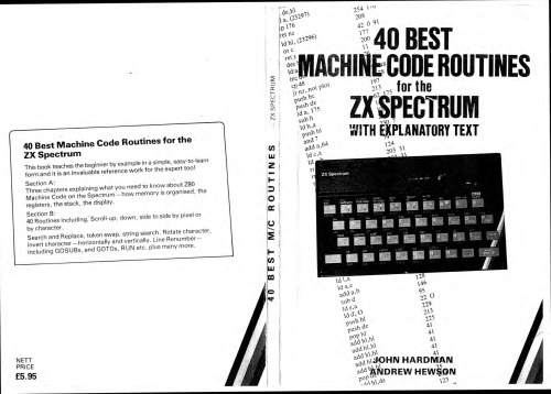 40 Best Machine Code Routines for the ZX Spectrum