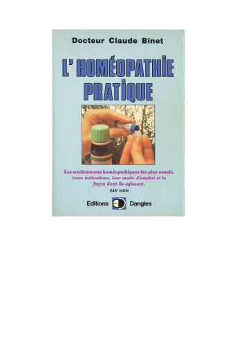 L'Homoeopathie pratique