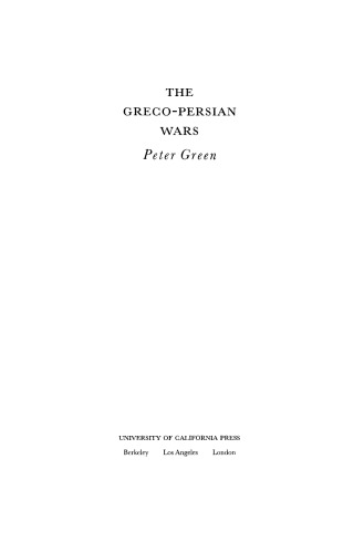 The Greco-Persian Wars