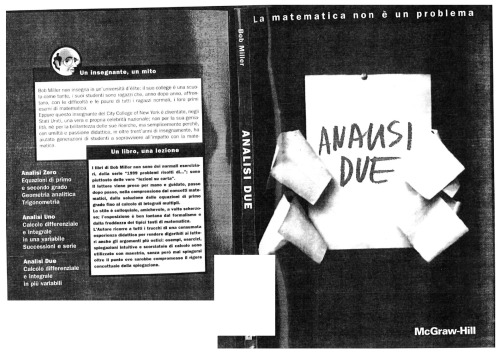 Analisi due : la matematica non è un problema